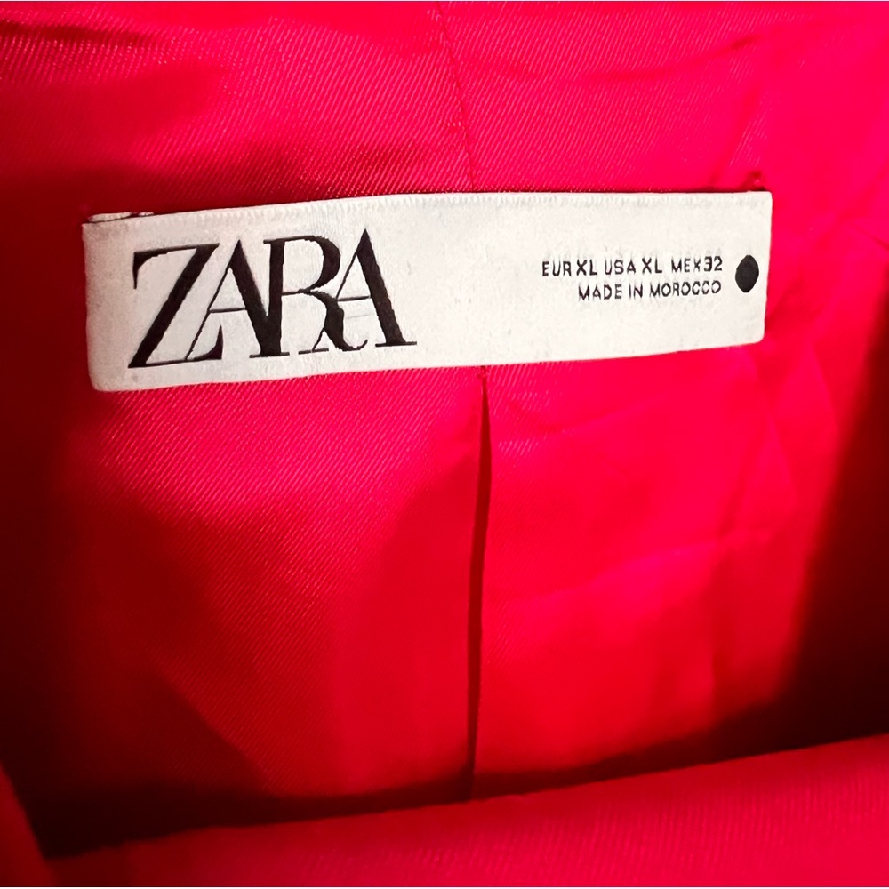 Zara Red Blazer & Suit Jacket - Picture 8 of 10